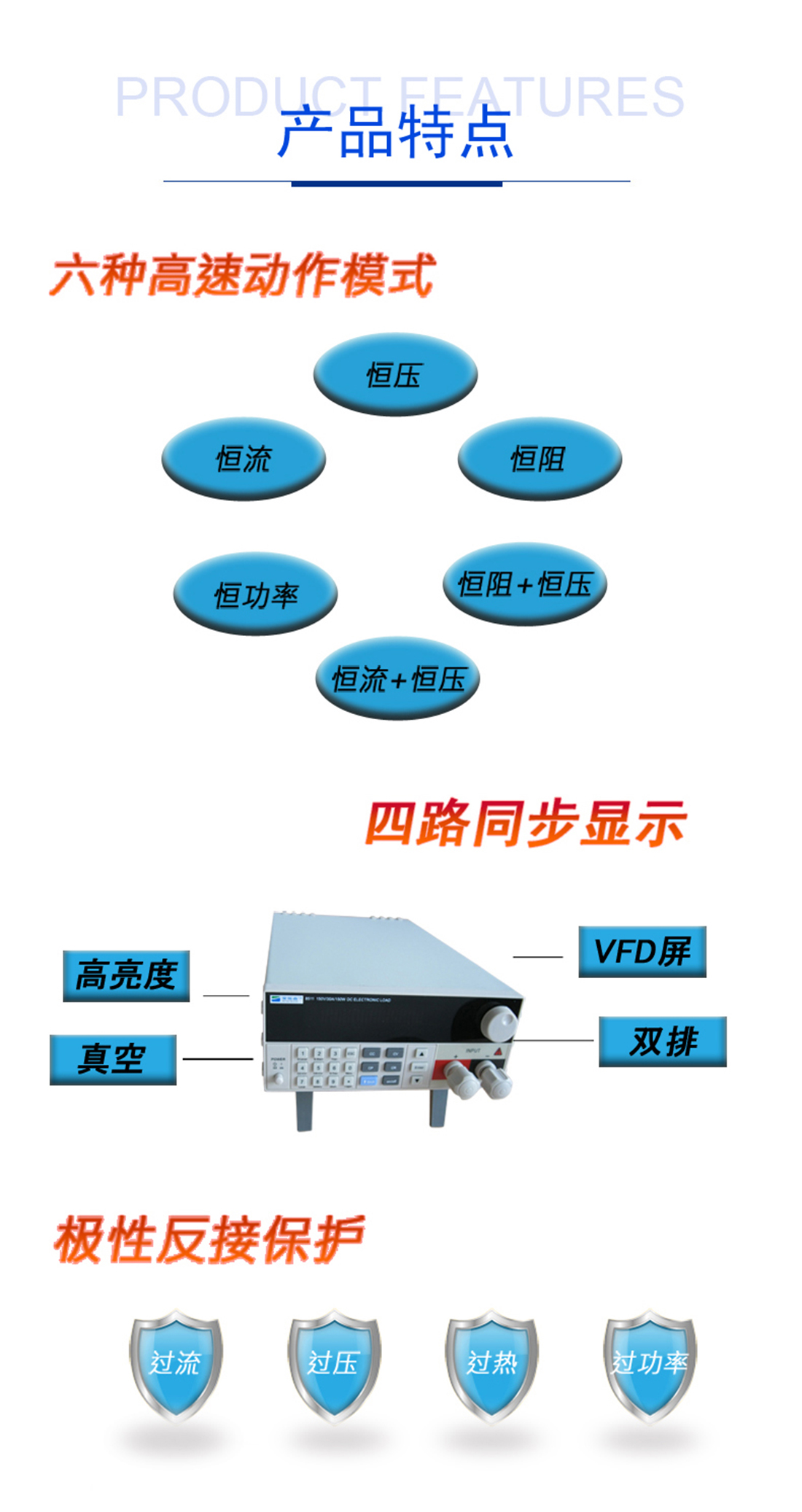 電子負(fù)載儀特點(diǎn)